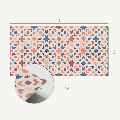 Pvc falpanel Geometriai minták harmóniában