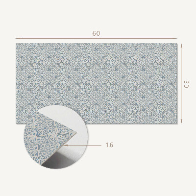 Pvc falpanel Geometriai minta rombuszokkal