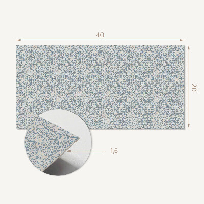 Pvc falpanel Geometriai minta rombuszokkal