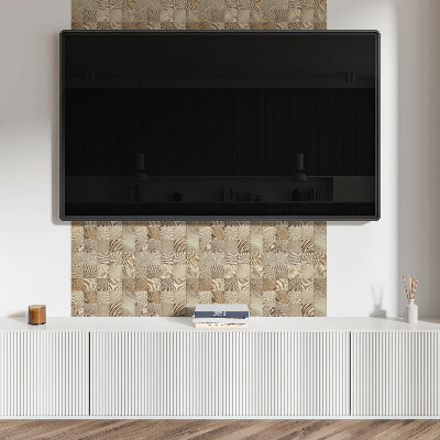 Dekorpanel falra Fa deszka minta