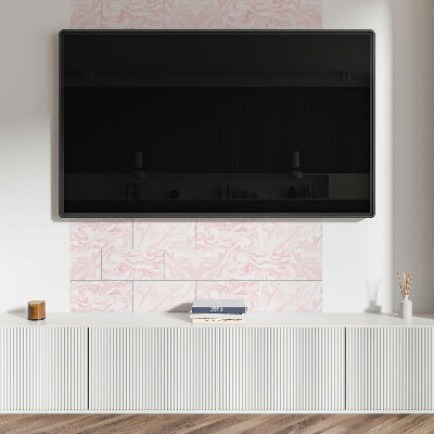 Dekorpanel falra Márvány minta hullámokkal