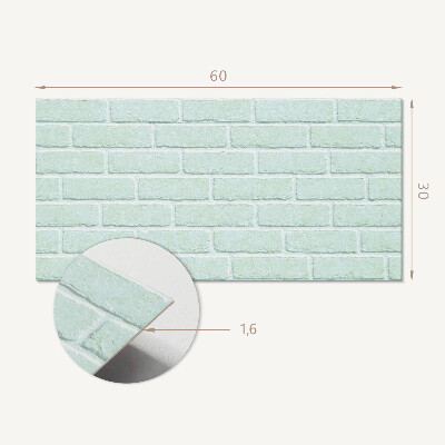 Pvc falpanel Téglafal minta