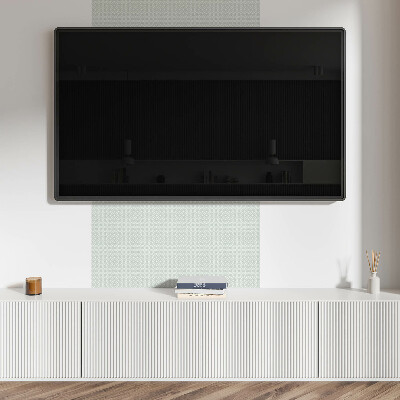 Dekorpanel falra Geometrikus virágmintás