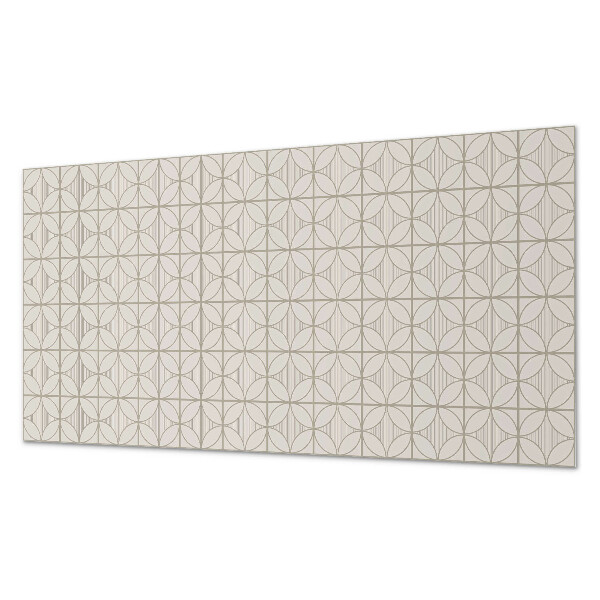 Dekorpanel falra Geometriai minta körökkel