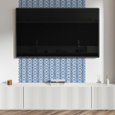 Falvédő falburkoló panel Geometrikus virágmintás