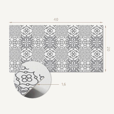 Pvc falpanel Geometriai minták az elrendezésben