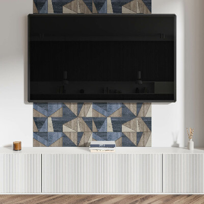 Dekorpanel falra Absztrakt geometrikus minta
