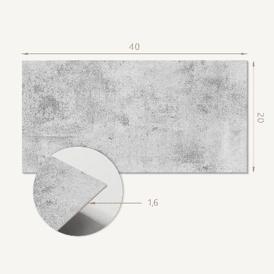 Pvc falpanel Nyers beton textúra