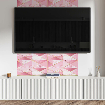 Pvc falpanel Geometriai minták golyókkal