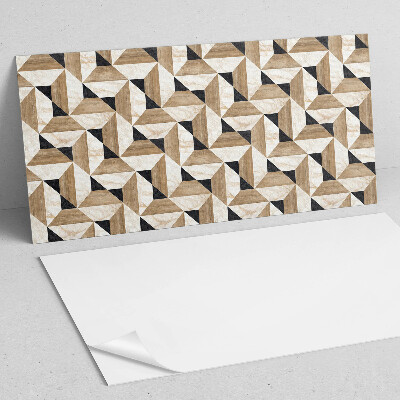 Dekorpanel falra Geometrikus háromszög minta