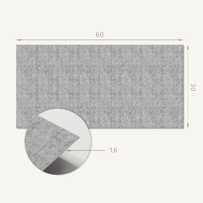 Dekorpanel falra Beton textúra rajzokkal