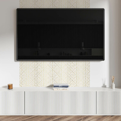 Falvédő falburkoló panel 3D levél minta