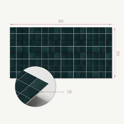 Pvc falpanel Geometrikus csempe minta
