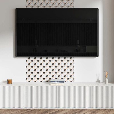 Dekorpanel falra Geometrikus márvány minták