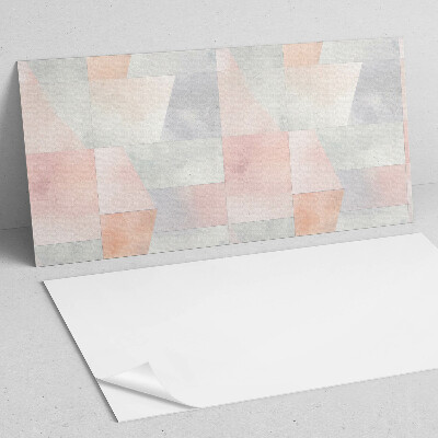 Dekorpanel falra Geometria pasztellben