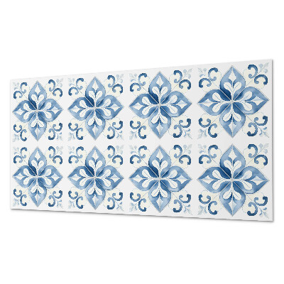 Pvc falpanel Virágmintás csempe
