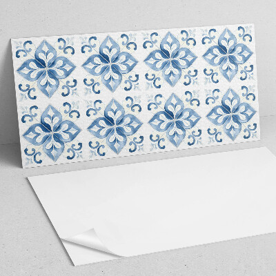Pvc falpanel Virágmintás csempe