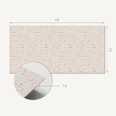 Pvc falpanel Absztrakt terrazzo minta