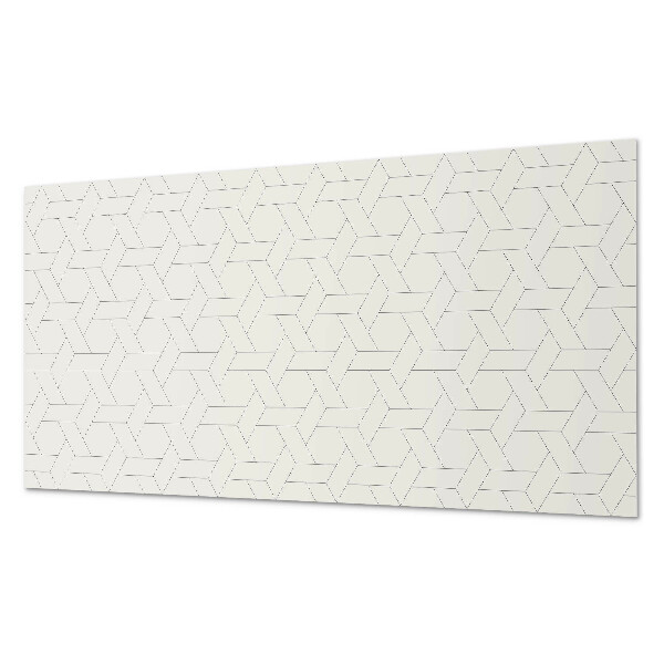 Pvc falpanel Geometrikus hatszögletű minta