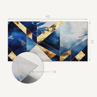 Pvc falpanel Geometria árnyalatokban