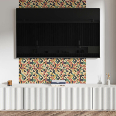 Pvc falpanel Absztrakt geometrikus minta