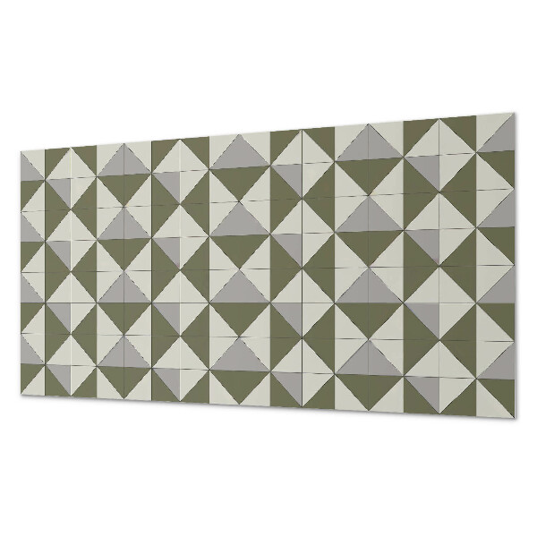 Falvédő falburkoló panel Geometrikus háromszög minta