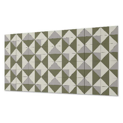 Falvédő falburkoló panel Geometrikus háromszög minta