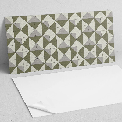 Falvédő falburkoló panel Geometrikus háromszög minta