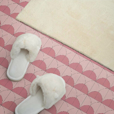 Pvc falpanel Geometriai félkörök az elrendezésben