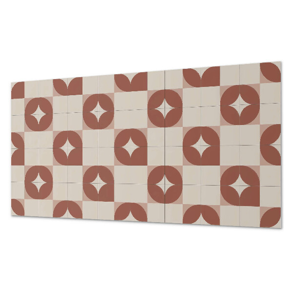 Pvc falpanel Geometriai minta körökkel