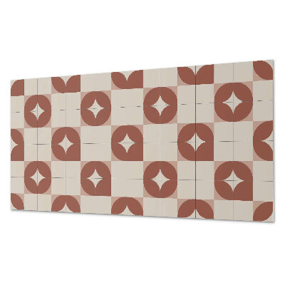 Pvc falpanel Geometriai minta körökkel