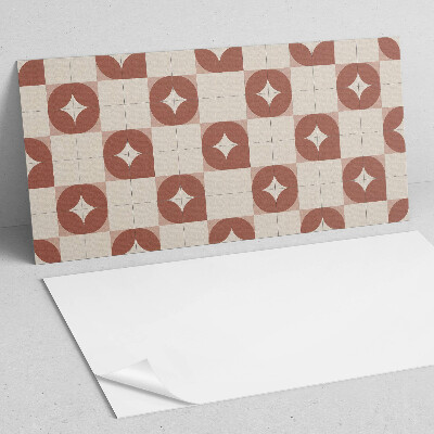Pvc falpanel Geometriai minta körökkel