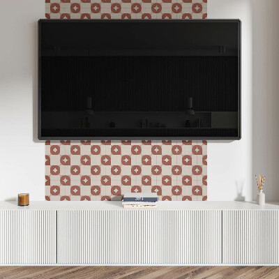 Pvc falpanel Geometriai minta körökkel