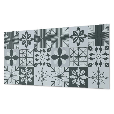 Dekorpanel falra Geometriai minták mozaikban