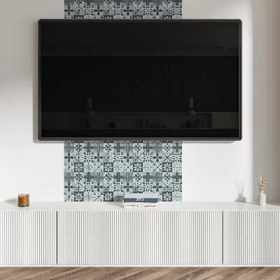 Dekorpanel falra Geometriai minták mozaikban
