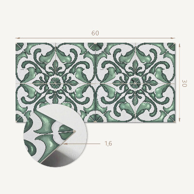 Pvc falpanel Minta elegáns motívumokkal