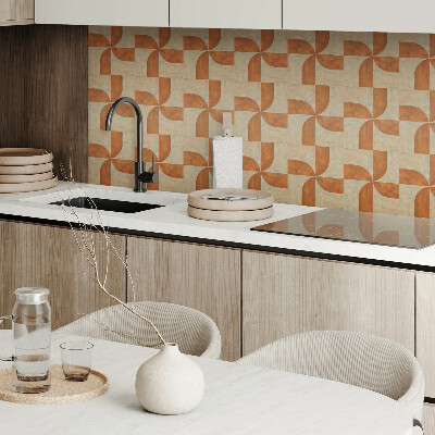 Dekorpanel falra Geometria ívekkel