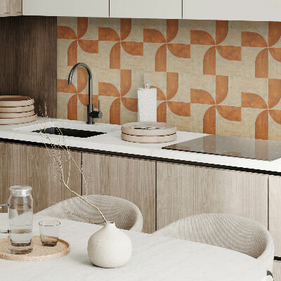 Dekorpanel falra Geometria ívekkel