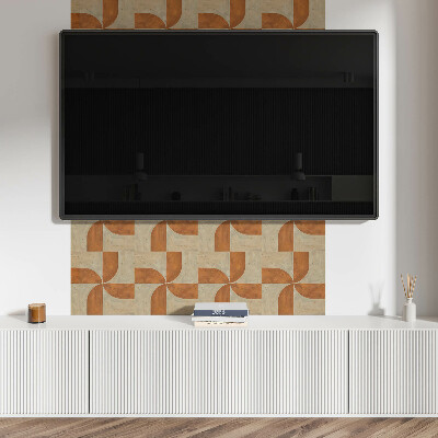 Dekorpanel falra Geometria ívekkel