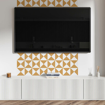 Dekorpanel falra Geometrikus háromszög minta