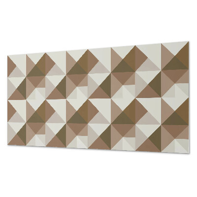 Falvédő falburkoló panel Geometria háromszögben
