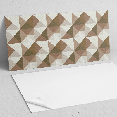 Falvédő falburkoló panel Geometria háromszögben