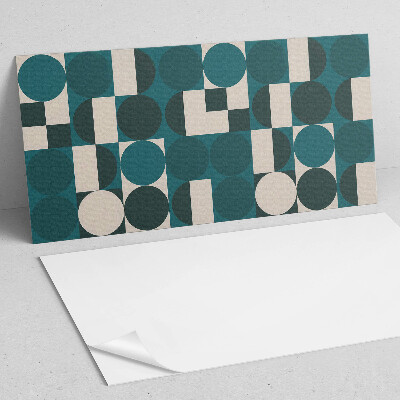 Falvédő falburkoló panel Formák és formák geometriája
