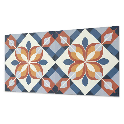 Pvc falpanel Geometrikus virágmintás