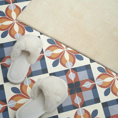 Pvc falpanel Geometrikus virágmintás