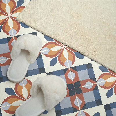 Pvc falpanel Geometrikus virágmintás