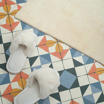Dekorpanel falra Geometrikus virágmintás