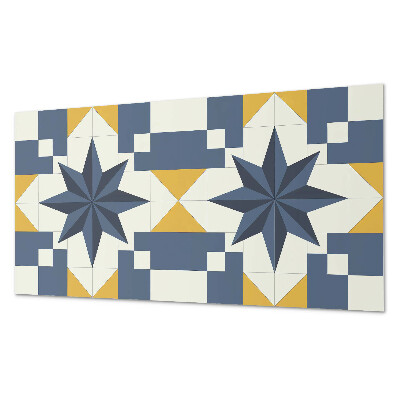 Pvc falpanel Geometriai csillag minta