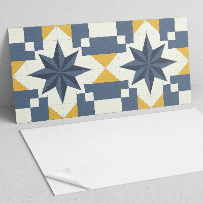 Pvc falpanel Geometriai csillag minta