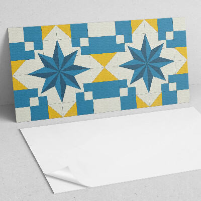 Dekorpanel falra Geometriai csillag minta
